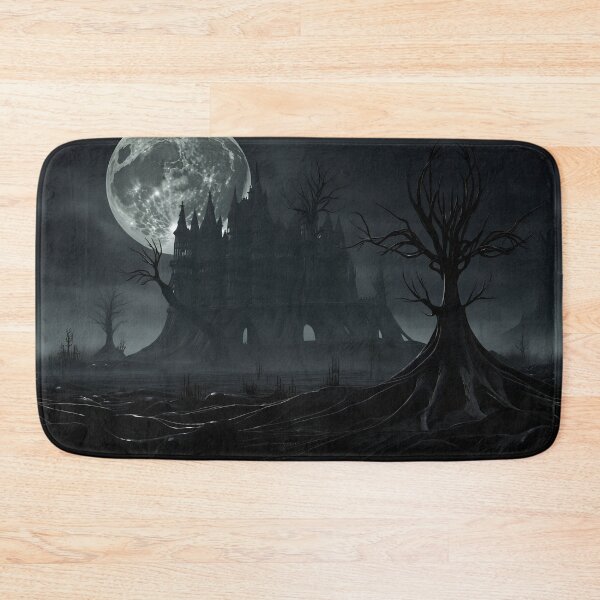 Item preview, Moonlit Haunted Castle Swamp designed and sold by SassyArtistry.