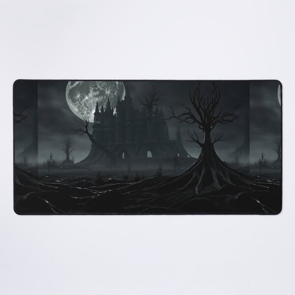 Item preview, Moonlit Haunted Castle Swamp designed and sold by SassyArtistry.