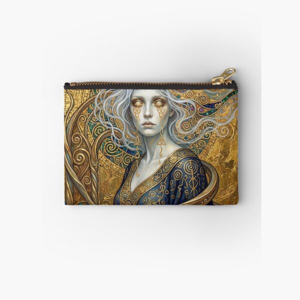 Item preview, The Golden Spectre Gustav Klimt style Art Nouveau art designed and sold by Vintage Designs +.