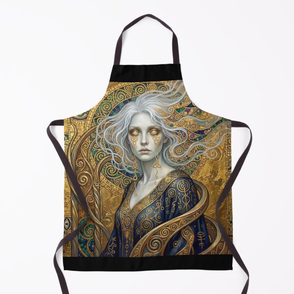 Item preview, The Golden Spectre Gustav Klimt style Art Nouveau art designed and sold by Vintage Designs +.
