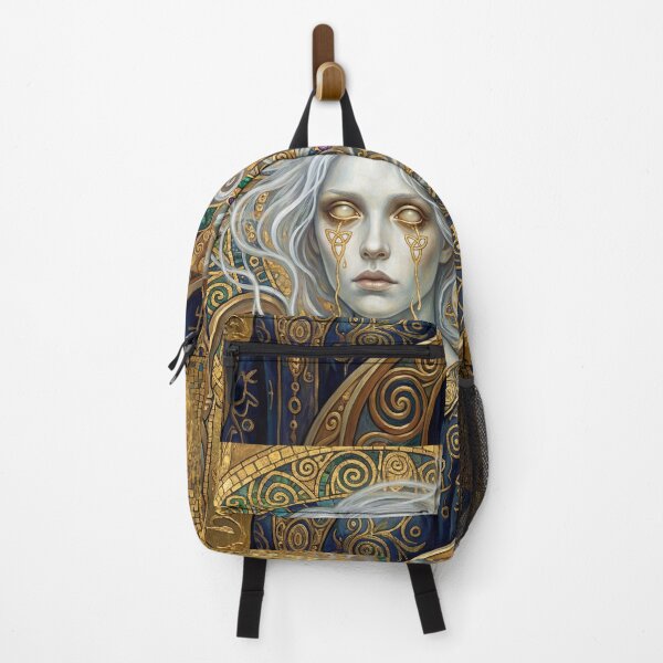 Item preview, The Golden Spectre Gustav Klimt style Art Nouveau art designed and sold by Vintage Designs +.