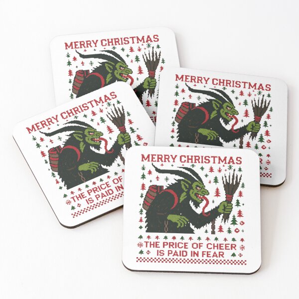 Item preview, The Price Of Cheer Is Paid In Fear Christmas Ugly Krampus designed and sold by Rescoploser.