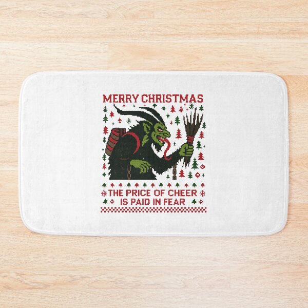 Item preview, The Price Of Cheer Is Paid In Fear Christmas Ugly Krampus designed and sold by Rescoploser.