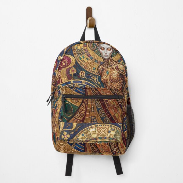 Item preview, The Golden Demon Dream Gustav Klimt style Art Nouveau art designed and sold by Vintage Designs +.