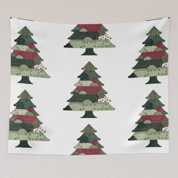Item preview, Appliqué Christmas tree designed and sold by MendaciousMina.