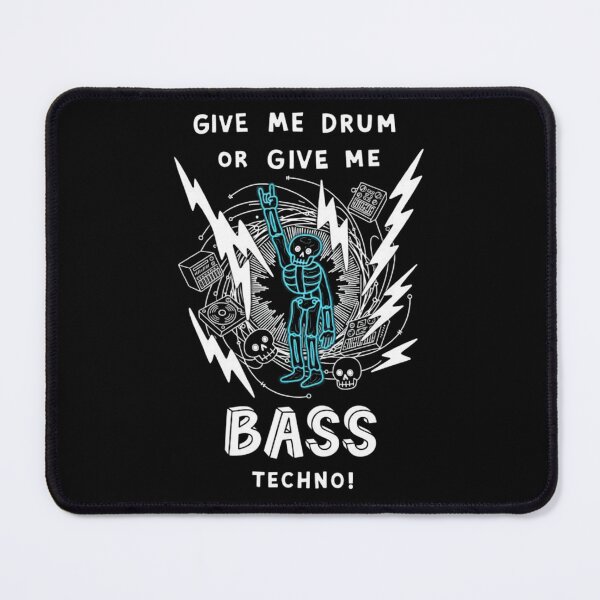 Item preview, Skeleton Rave: Give Me Drum Or Bass Techno! designed and sold by ArtPandax.