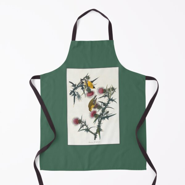 Item preview, Ornithological Print: Gold Finches on Thistles designed and sold by Tridentulus.