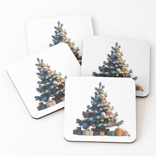 Item preview, Decorated Christmas tree  designed and sold by MendaciousMina.