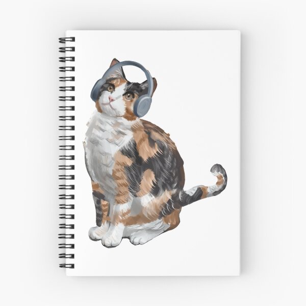 Item preview, Cat with headphones | AuDHD/ autism/ ADHD (neurodiversity design) designed and sold by NeurodiverseTea.