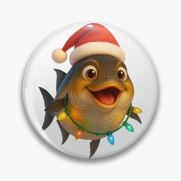 Item preview, Christmas Amberjack Fish designed and sold by Sillytoe.