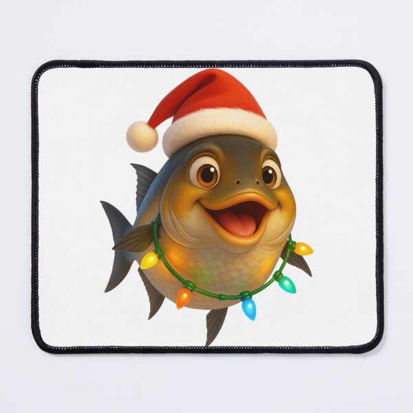 Item preview, Christmas Amberjack Fish designed and sold by Sillytoe.
