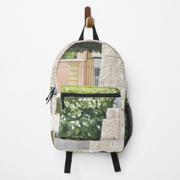 Item preview, Watercolor Monument to Carlos Pau | Botanical Tribute in Segorbe designed and sold by Miradas del Mundo.