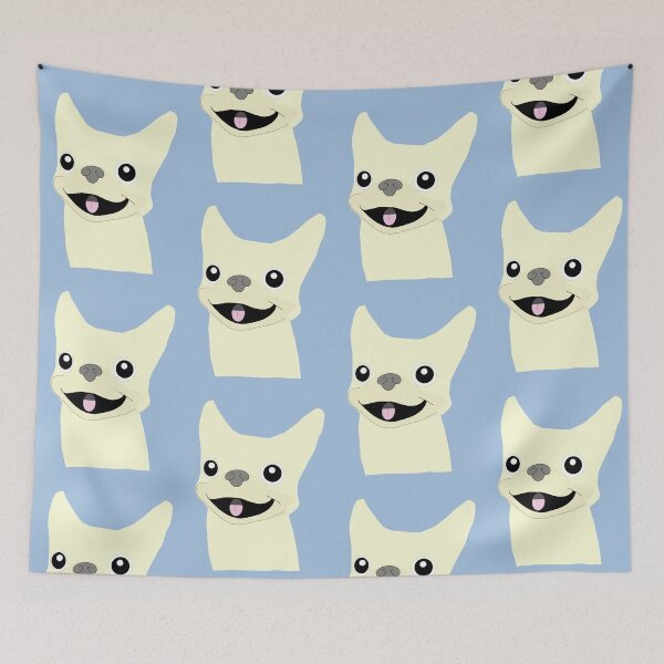 Item preview, Sonrisas de Frenchie designed and sold by Mountain-Point.