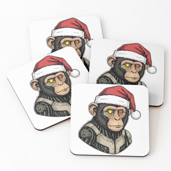 Item preview, Cybernetic New Year's Chimpanzee designed and sold by krabbaraban.