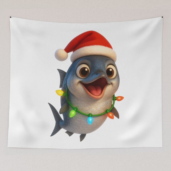 Item preview, Christmas Anchovy designed and sold by Sillytoe.