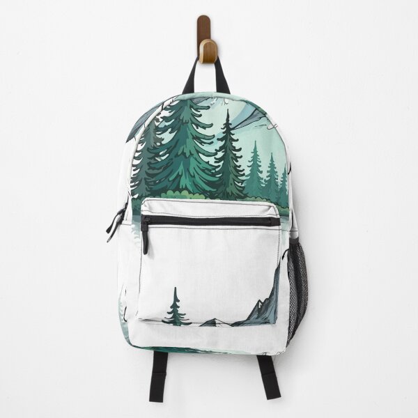Item preview, Seek The Wild T-Shirt - Snow Mountain Pine Forest Reflection Adventure Tee designed and sold by Design-Pro-21.