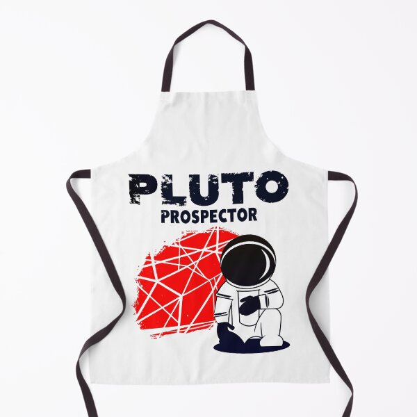 Item preview, Pluto Prospector – Astronaut Space Miner | Sci-Fi Outer Planets Art designed and sold by Weird Broken Art.