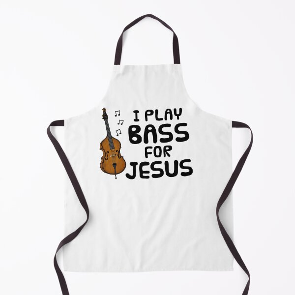 Item preview, I Play Bass For Jesus, Double Bassist Church Musician designed and sold by doodlerob.
