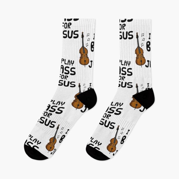 Item preview, I Play Bass For Jesus, Double Bassist Church Musician designed and sold by doodlerob.