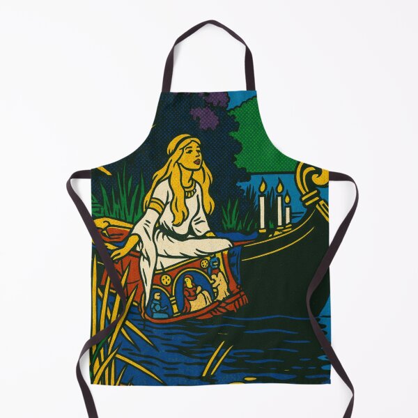 Item preview, The Lady of Shalott - Pop Art Reinterpretation designed and sold by ThanksForToday.