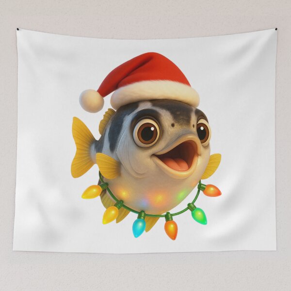 Item preview, Christmas Archerfish designed and sold by Sillytoe.