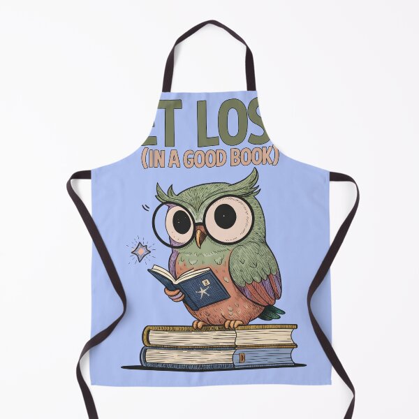 Item preview, Get Lost in a Good Book: Owl's Reading Adventure designed and sold by Steele-Art.