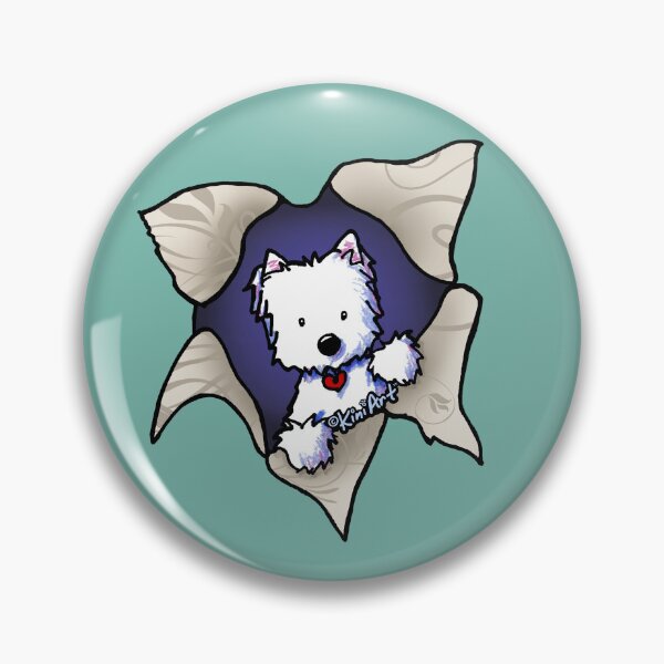 Item preview, KiniArt Westie Blast designed and sold by KiniArt.