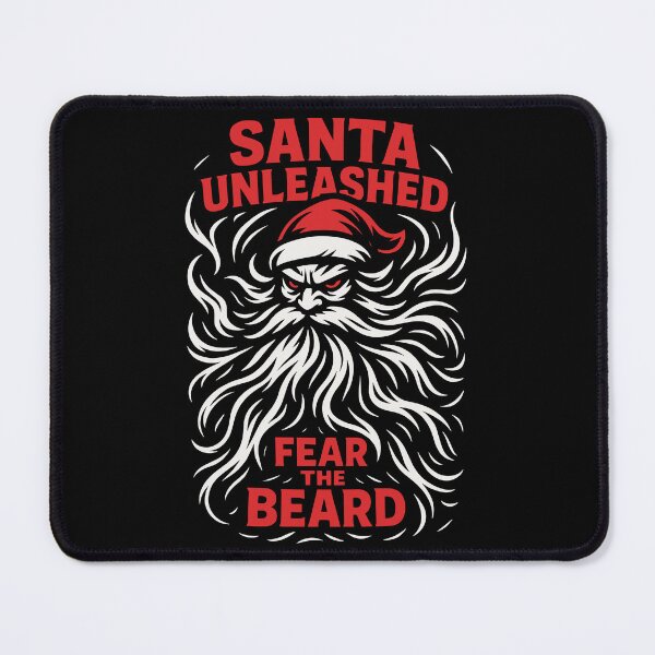 Item preview, Santa Unleashed Fear the Beard designed and sold by SnappyPNG.