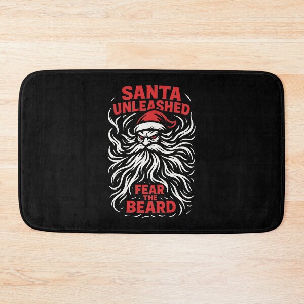 Item preview, Santa Unleashed Fear the Beard designed and sold by SnappyPNG.