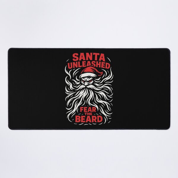Item preview, Santa Unleashed Fear the Beard designed and sold by SnappyPNG.