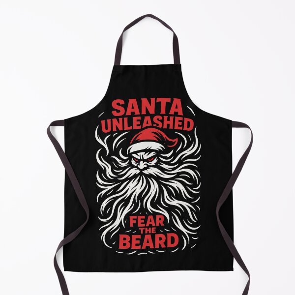 Item preview, Santa Unleashed Fear the Beard designed and sold by SnappyPNG.