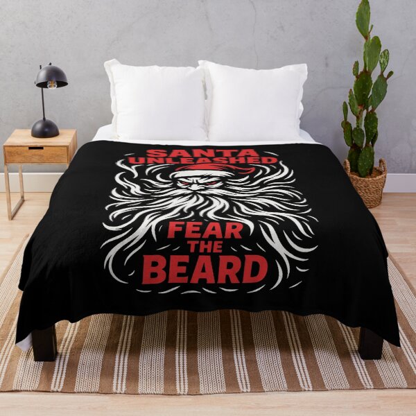 Item preview, Santa Unleashed Fear the Beard designed and sold by SnappyPNG.