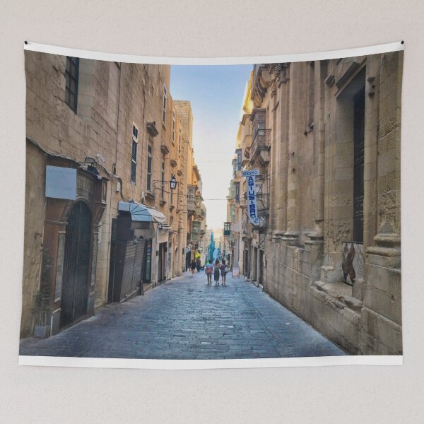 Item preview, Sunday morning on Melita Street in Valletta designed and sold by Violaman.