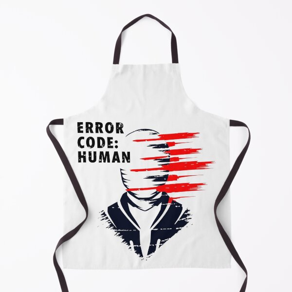 Item preview, Error Code Human – AI vs Humanity Future Art | Cyberpunk Sci-Fi Design designed and sold by Weird Broken Art.
