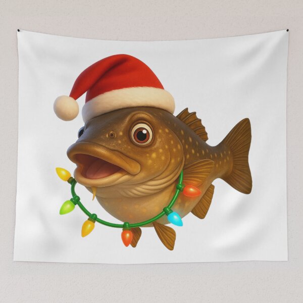 Item preview, Christmas Atlantic Cod designed and sold by Sillytoe.