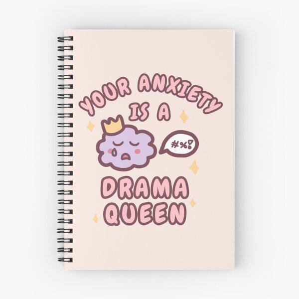 Item preview, Your anxiety is a drama queen | Mental health/ anxiety disorder design designed and sold by NeurodiverseTea.