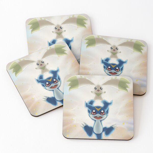 Item preview, Veemon and Terriermon Hang glider designed and sold by KipKipy.