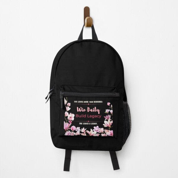 Item preview, Feminine - Win Daily, Build Legacy - Magnolia, Dark designed and sold by Inspirit Threads.