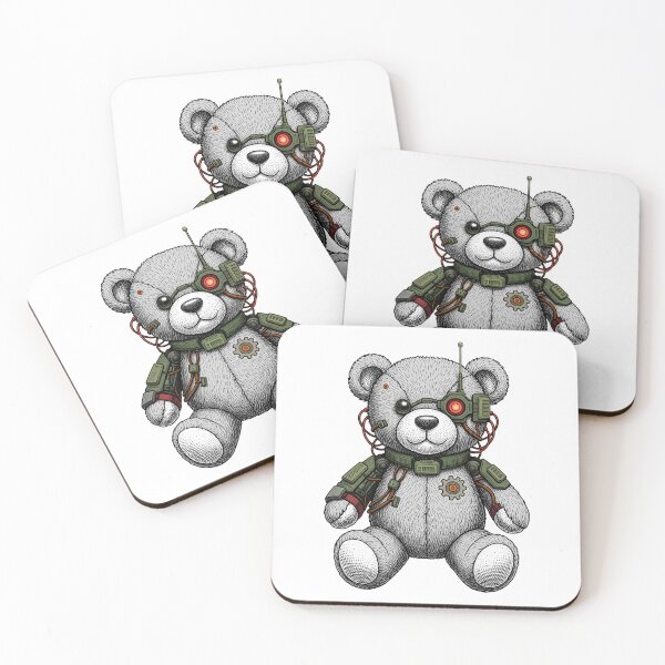 Item preview, The cybernetic bear designed and sold by krabbaraban.