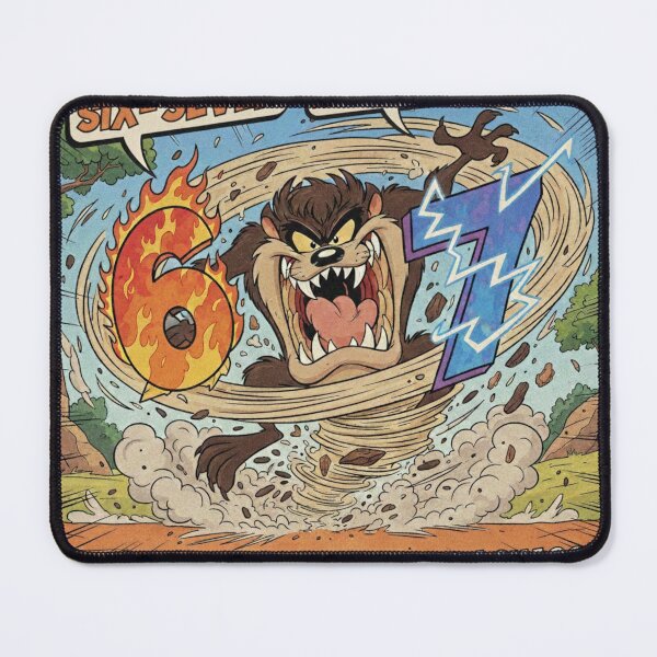 Item preview, Tazmanian Devil, Looney Tunes, cartoon, six seven designed and sold by Klamat1984.
