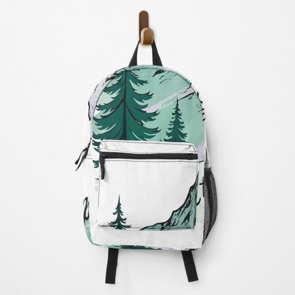 Item preview, Seek the Wild T-Shirt - Mountain Evergreen Trees Outdoor Adventure Tee designed and sold by Design-Pro-21.
