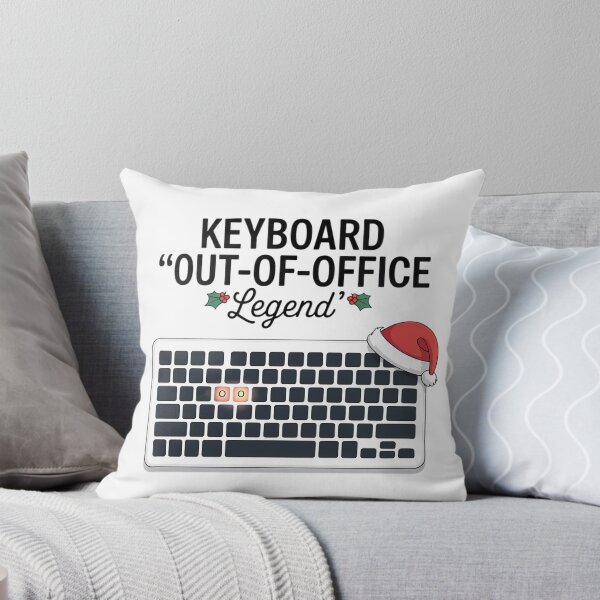 Item preview, Keyboard Out-of-Office Legend Christmas Shirt - Funny Remote Work Holiday Tee designed and sold by GiftsForge.