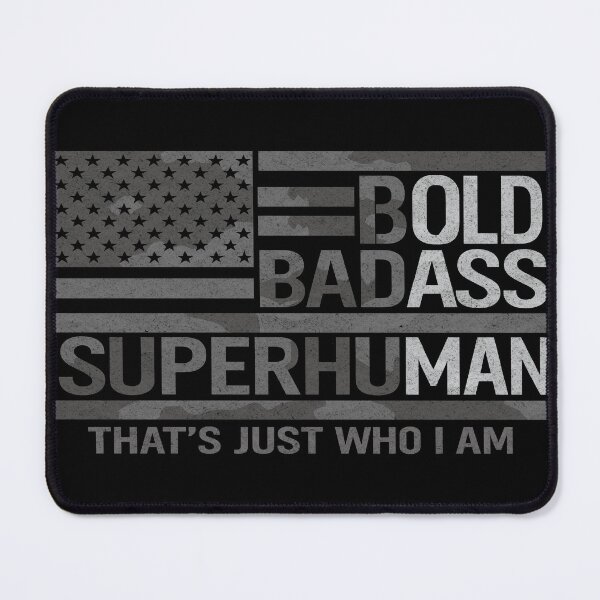 Item preview, Superhuman Badass Grandpa Humor Design designed and sold by TynesDesign.