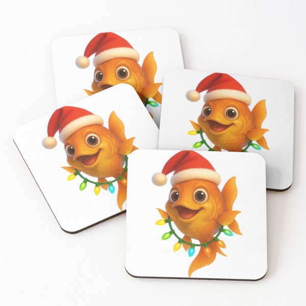 Item preview, Christmas Barb Fish designed and sold by Sillytoe.
