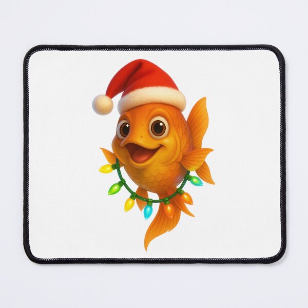 Item preview, Christmas Barb Fish designed and sold by Sillytoe.