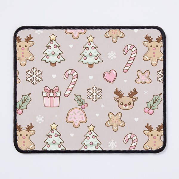 Item preview, Pastel Christmas Cookies & Cute Icons Pattern designed and sold by SassyArtistry.