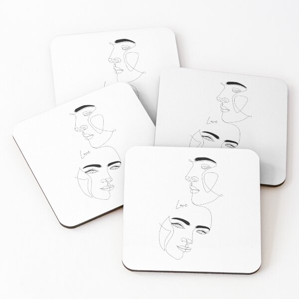 Item preview, “Chic One Line Face Art – Fashionable Abstract Portrait Design” designed and sold by Premium design and stickers.