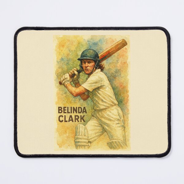 Item preview, Belinda Clark Cricket player designed and sold by Sarcastic designs.