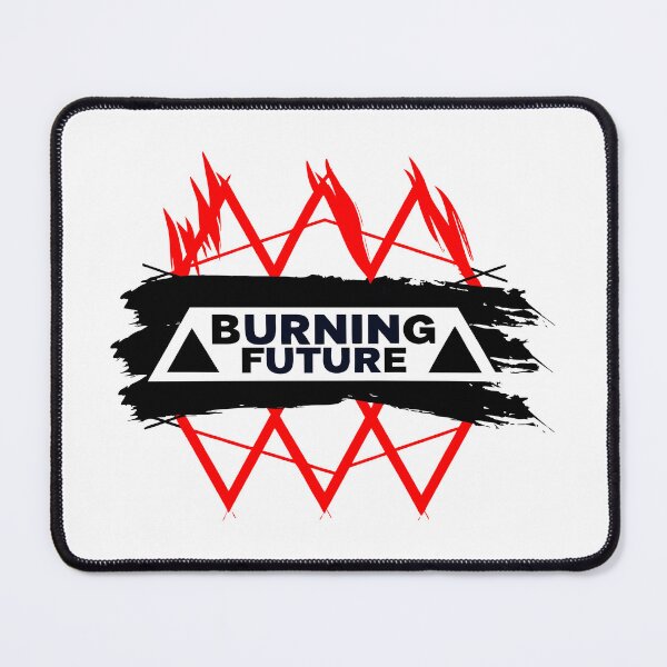 Item preview, Burning Future designed and sold by Weird Broken Art.