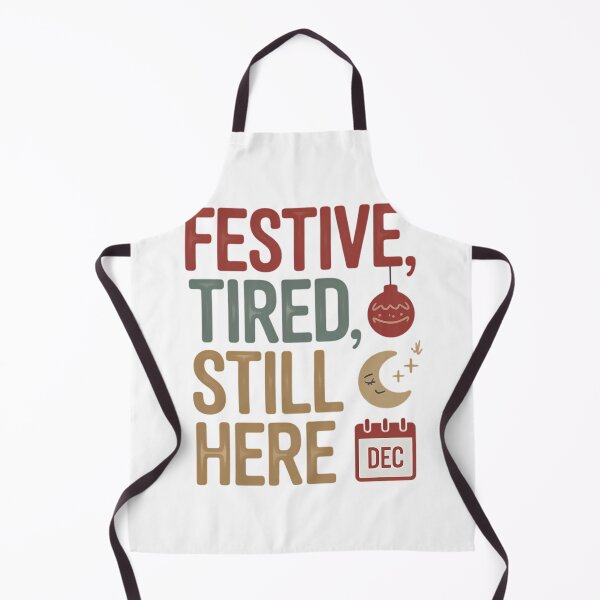 Item preview, Festive Tired Still Here Christmas Shirt - Funny Adulting Holiday Burnout Tee designed and sold by GiftsForge.